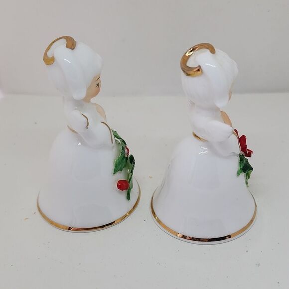 2 Napcoware Bone china Angel Bells - Picture 7 of 13
